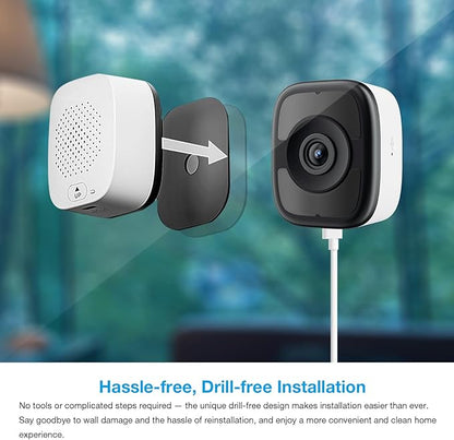 5MP 3K Window Camera, 2.4G & 5G WiFi Indoor Cameras for Home Security with Color Night Vision, Window Security Cam with Smart Human/Motion Detection, 2-Way Audio, 24/7 Recording, Easy & Quick Install
