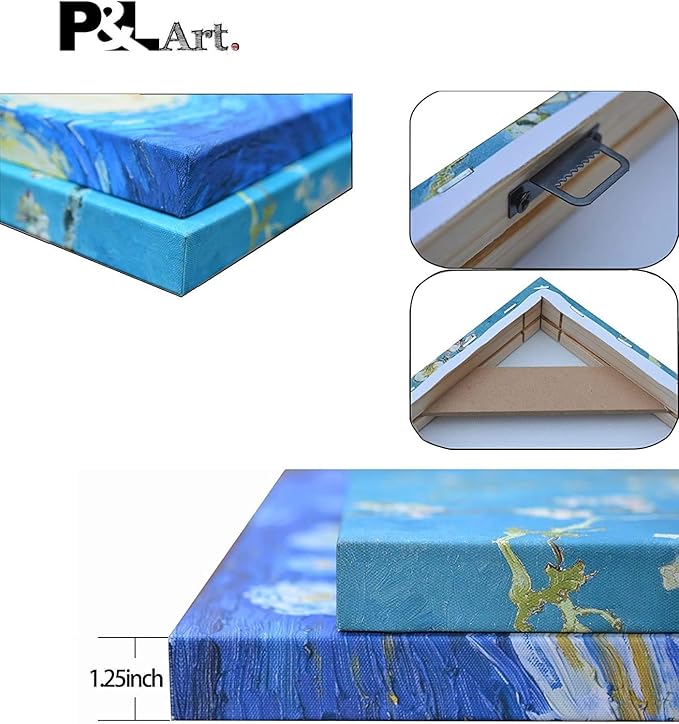 P&L ART. Personalized Custom Canvas Prints: Photo On Canvas Transform Your Photos into Stunning Framed Wall Art Digitally Printed Photo To Canvas Ideal for Home Decor Gifts Keepsakes Framed 8X10
