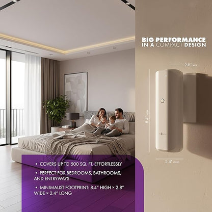 Aromely ARO Bliss Plug in Oil Diffuser, Smart Bluetooth Scent Diffuser, Waterless Aromatherapy, Ideal for Hotel Rooms, Bathrooms & Small Offices, App Controlled Perfect Aroma Diffuser Up to 500 SQFT