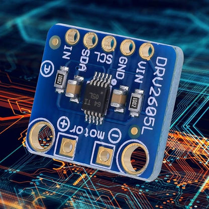 Haptic Motor Controller Haptic Motor Driver Module with IN General Pin DRV2605L Module Control Haptic Motors I2C Clock Pin