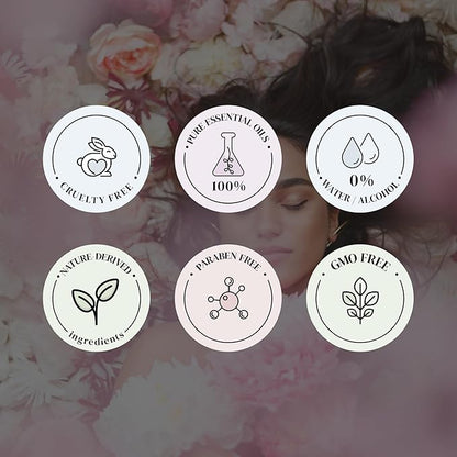Vintage Bloom Essential Oils for Diffusers for Home, Nature-derived Peony Essential Oil, Long-Lasting & Family-Friendly Diffuser Oils Scents, IFRA Certified, Cold Air & Ultrasonic- 0.33 oz
