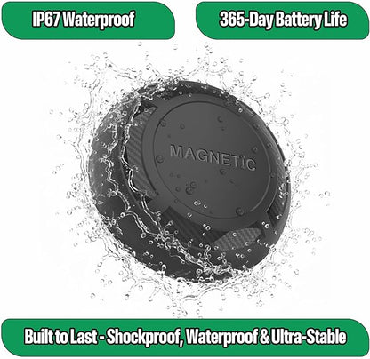 Magnetic Hidden GPS Tracker for Vehicles – Android Only, Long Battery Life, No Subscription, Car Tracker Device Hidden (Android Tracker)