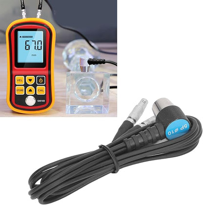 Ultrasonic Thickness Gauge Probe Metal Thickness Gauge Smart Sensor Automatic Calibration Transducer Tester Meter Replacement Probe