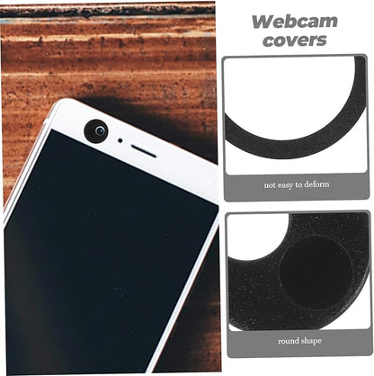 Angoily 6pcs Keep Your Phone Camera Lens Covers for Phone Webcam and Security Camera Material