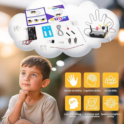 Bulk STEM Kits - 8 Set Electric Touch Maze Games, STEM Craft Kits for Kids Age 8-10 12-14 10-12, Science Experiments Projects Circuit, Girls Boys Crafts for Gift Ideas Classroom Family Activities
