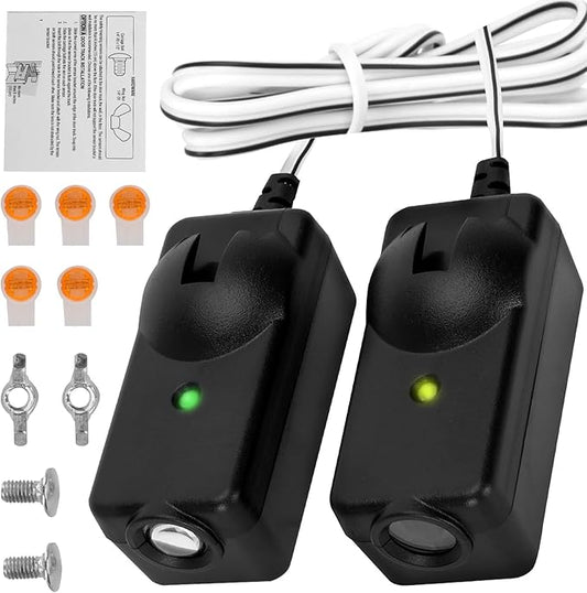 41A5034 Garage Door Sensor Replacement Compatible with Liftmaster, Craftsman, Chamberlain Openers Made After 1997, 41A5034 Garage Safety Sensor Kit Replace G801CB-P, No Bracket