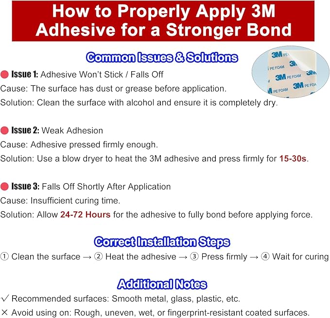 Fridge Locks for Kids, Child Proof Refrigerator Lock, Baby Safety French Fridge Door Lock, Child Cabinet Locks with Strong 3M Adhesive, No Drill, Tool-Free Install (1 Pack, White)