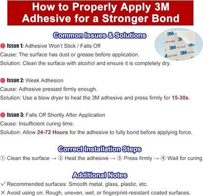 Fridge Locks for Kids, Child Proof Refrigerator Lock, Baby Safety French Fridge Door Lock, Child Cabinet Locks with Strong 3M Adhesive, No Drill, Tool-Free Install (1 Pack, Black)