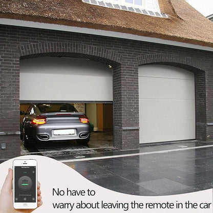 Smart Wi-Fi Garage Door Opener Remote,APP Control, Compatible with Alexa, Google Assistant, Siri, No Hub Required