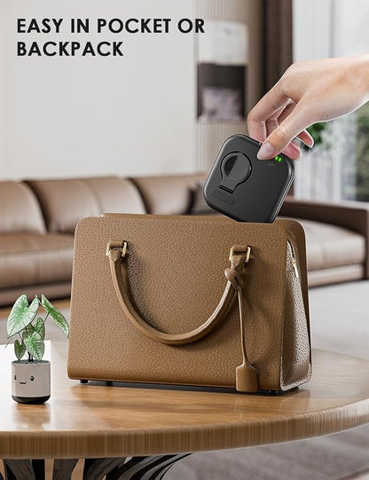 Portable for Apple Watch Charger 2000mAh - Foldable Magnetic Power Bank for Series 2-10/SE/Ultra1/2, Emergency Backup Charger with Type-C Travel Cable