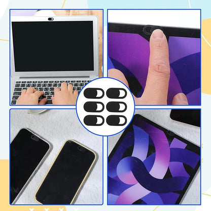 50 Pcs Camera Cover Slide, Ultra-Thin Privacy Protector for Laptop, Phone, Computer - Universal Webcam Protector & Laptop Sticker Covers, Camera Blocker and Lens Cover