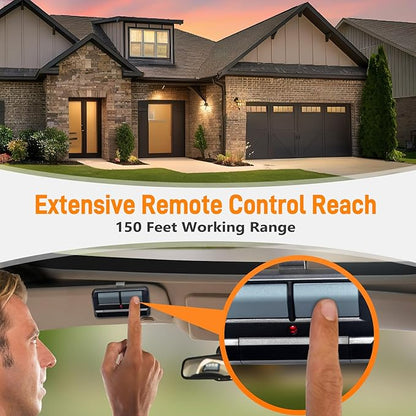 892LT for Liftmaster Garage Door Opener Remote, Garage Door Remote for Chamberlain, Craftsman, 2-Button Security+ 2.0 Learning Remote Control Replaces 811lm 361lm 61lm Dip Switch Remote- 2Pack