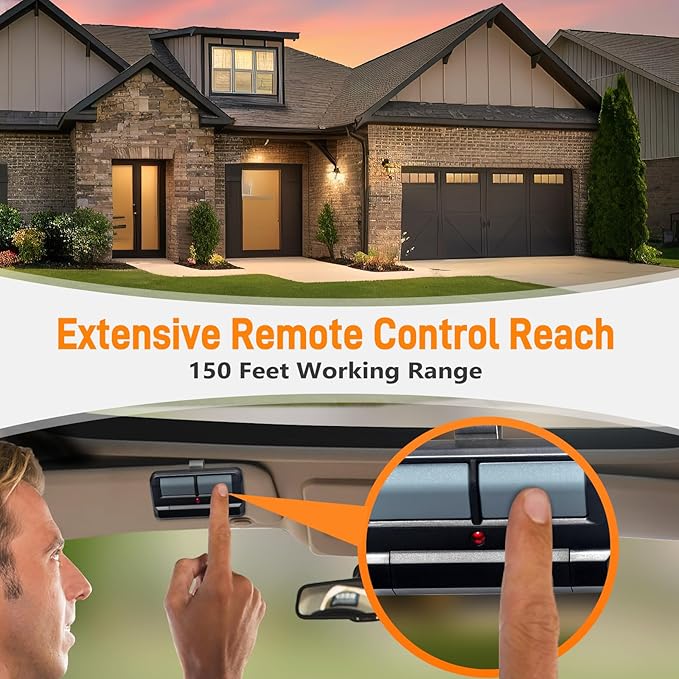 892LT for Liftmaster Garage Door Opener Remote, Garage Door Remote for Chamberlain, Craftsman, 2-Button Security+ 2.0 Learning Remote Control Replaces 811lm 361lm 61lm- 1Pack