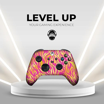 DreamController Nobility Tiggger Custom X-box Controller Wireless compatible with X-box One/Series X/S Proudly Customized in USA with Permanent HYDRO-DIP Printing (NOT JUST A SKIN)
