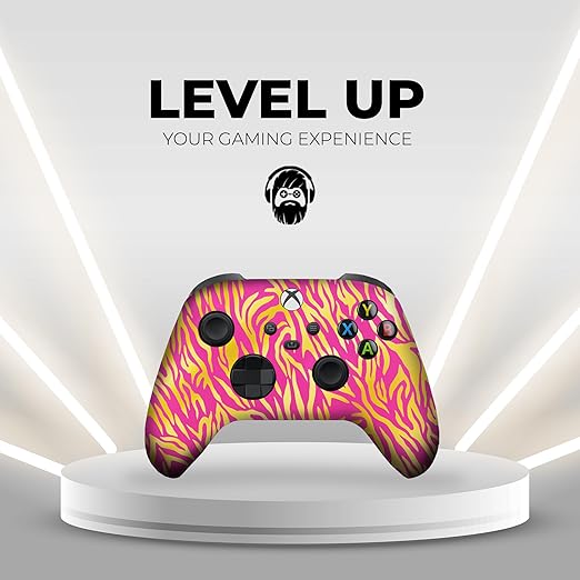DreamController Nobility Tiggger Custom X-box Controller Wireless compatible with X-box One/Series X/S Proudly Customized in USA I Permanent HYDRODIP Print(NOT JUST A SKIN)(MODDED)