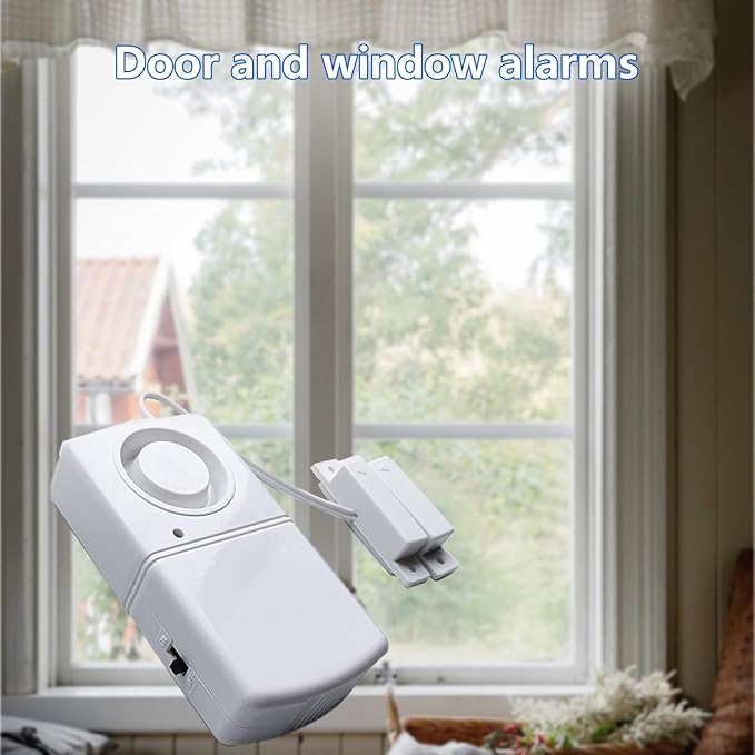Door Window Alarm 120DB Alarms for Chimes for Store Home Security Door Window Magnet