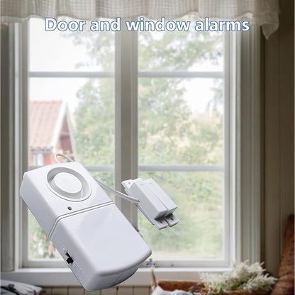 Door Window Alarm 120DB Alarms for Chimes for Store Home Security Door Window Magnet