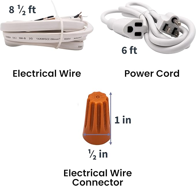 In Wall Cable Management Kit - Hide Wires Wall Mount TV Kit with Wall Cable Pass Through, Complete Cord Hider for Wall Mount TV