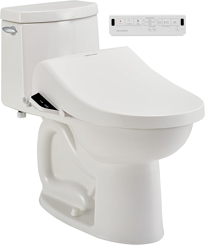 American Standard 8012A80GRC-020 Advanced Clean AC 2.0 SpaLet Bidet Seat with Remote Control Operation, White
