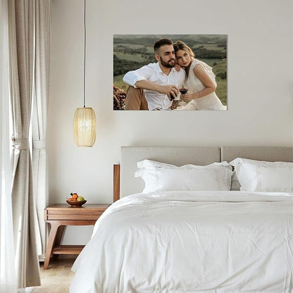 YXIMOX Custom 12" x18" Art Print on Premium Canvas, Personalized with Your Image or Design, Large Wall Decor for Living Room, Office, Bedroom, Custom Canvas Artwork(12"x18",Unframe)
