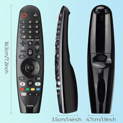 Replacement Voice LG Magic Remote Control AKB75855501, Universal LG TV Remote AN-MR20GA with Pointer Function for OLED QNED 4K NanoCell Webos Smart TV, Replaced MR19BA MR18BA MR21 MR22 MR23 MR24