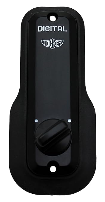 Digital Door Lock M210 Mechanical Keyless Deadbolt, Jet Black