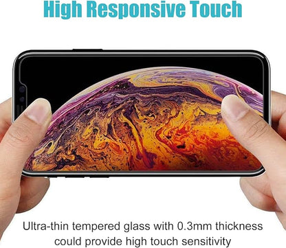 PEHAEL 3Pack for iPhone 11/iPhone XR Privacy Screen Protector Anti-Spy Tempered Glass Film 9H Hardness Easy Installation Bubble Free [6.1 inch]