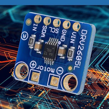 Haptic Motor Controller, Motor Drive Modulely, DRV2605L Motor Drive Modulely with in General Pin for Control Audio to Generate Haptic Code