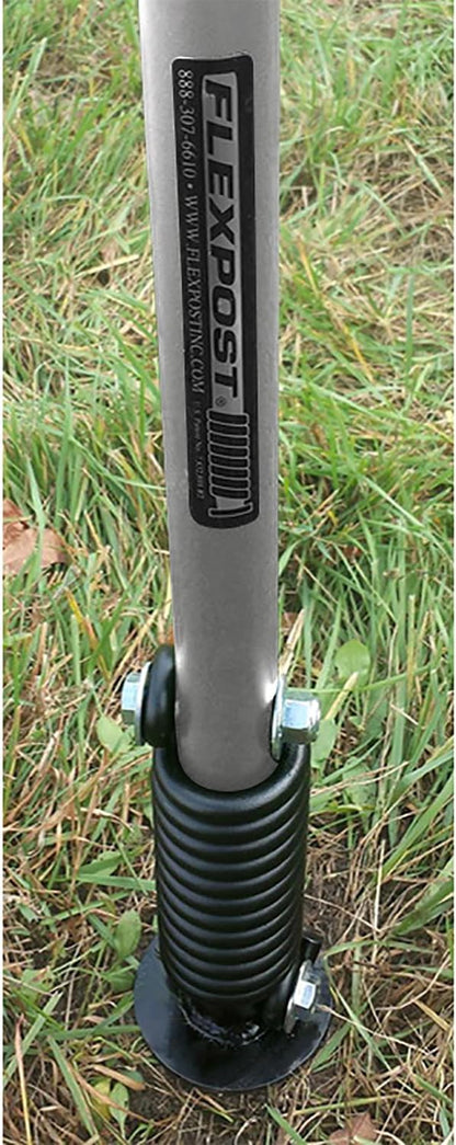 SmartSign 6 feet FlexPost Signpost for Natural Ground - Flexible Sign Post with Heavy-duty Spring, Made in USA