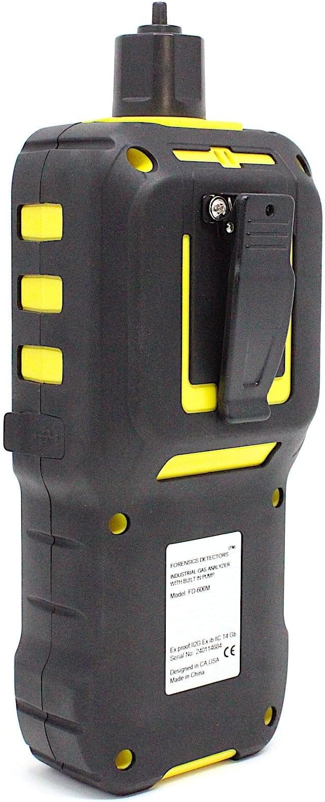 4 Gas Data Logger Monitor | Built-in Pump Multi Gas Meter | O2, CO, H2S, LEL | Color Display & Graphing | USA NIST Calibration | Computer Data Logging |