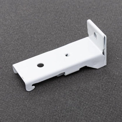 White Wall Mount Brackets for Curtain Track, Bendable Curtains Tracks Walls Mounting Hardware (6 PCS)