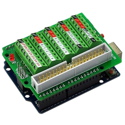 Electronics-Salon Arduino Screw Terminal Block Breakout Module, for Arduino UNO R3.