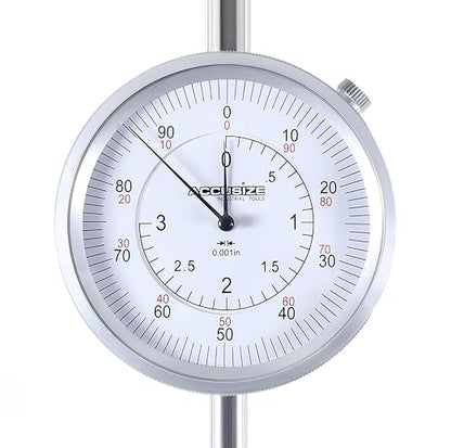 Accusize Industrial Tools 0-3'' by 0.001'' Dial Indicators, P900-S104