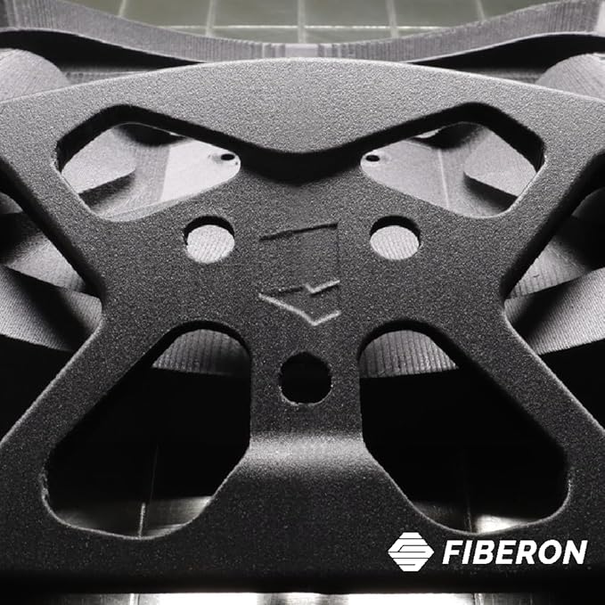 Polymaker Fiberon PA12-CF10 Nylon Filament 1.75mm Black 0.5kg, Low Moisture Sensitivity PA12-CF Carbon Fiber Nylon 1.75mm 3D Printing Filament