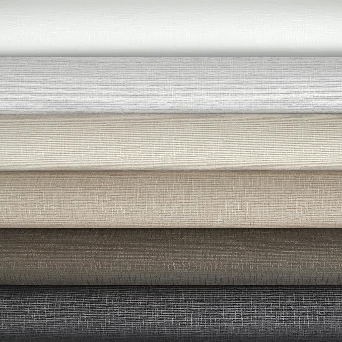 Kincmo Motorized Blinds with Remote,100% Blackout Motorized Roller Shades Work with Apple Homekit,Alexa,Google, Custom Electric Blinds with App,Voice Control (A Set Blackout Multicolor Fabric Samples)