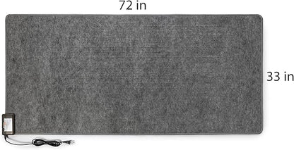 Hot Carpet Woo Warmer Under Rug Heater Radiant Floor Heat Carpet Warmer Heated Rug Great for Yoga (33" x 72" inches) Made in Seattle since 2012 a great Unique Holiday gift