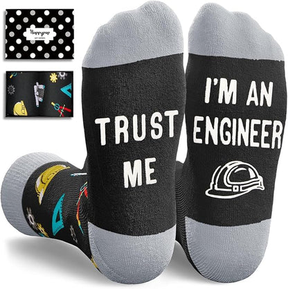 HAPPYPOP Gifts for Mechanic Personal Trainer - Photography Bus Driver Engineer Socks