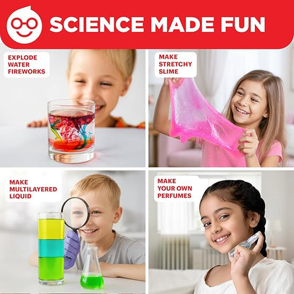 Doctor Jupiter My First Science Kit for Kids Ages 4-5-6-7-8 | Christmas, Birthday Gift Ideas for 4+ Year Old Boys & Girls | Toy Stem Kit with 100+ Experiments | Learning & Educational Projects