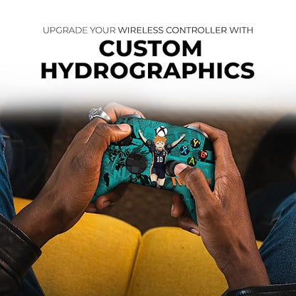 DreamController Haikyyuu Hinatta Custom X-box Controller Wireless compatible with X-box One/Series X/S Proudly Customized in USA with Permanent HYDRO-DIP Printing(NOT JUST A SKIN) (MODDED)