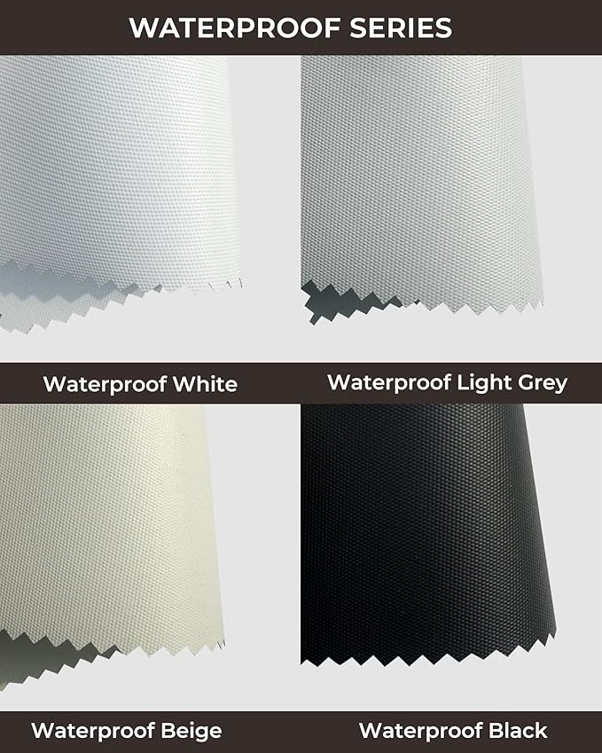 AIVIDIG 100% Blackout Shade Fabric Samples for Windows（Shade Fabric Samples）