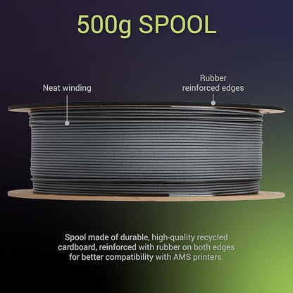 Polymaker Fiberon PPS-GF20 Filament 1.75mm 0.5kg Spool, Extreme Heat Resistance, Electrically Insulating, UL94 V0 Flame Retardant, Chemical Resistant, Ideal for Housings, Fixtures & Automotive Parts