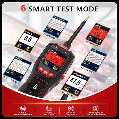Electrical Tester for 6V-30V Cars, Short Circuit Breaker Finder Tool, Automotive Circuit Tester, Voltage Tester, P150
