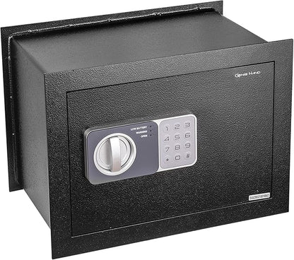 Genie Hand – Time Delay Safe, Anti Robbery Safe Box, Timed Controlled Opening – B-Class Lock – Anti Bounce Technology (Wall – Medium)