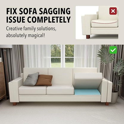 Tromlycs Couch Sofa Cushion Support for Sagging Seat Arched Furniture Seat Under Cushion Sag Repair Set of 2