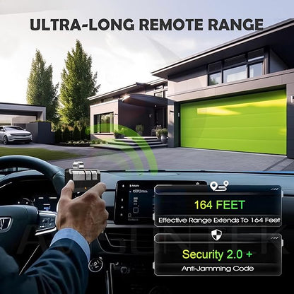 2 for 893LM Universal LiftMaster Chamberlain Craftsman Garage Door Opener Remote, Security+2.0 MyQ【3-Year-Warranty】