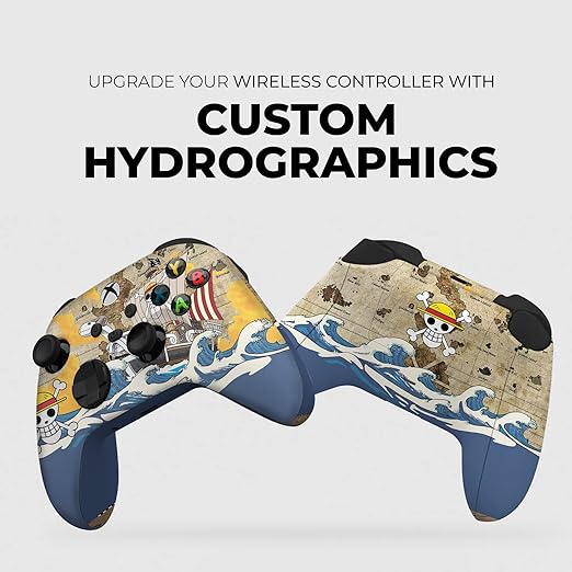 One Peice Custom X-box Controller Wireless compatible with X-box One/X-box Series X/S by DreamController | Proudly Customized in USA with Permanent HYDRO-DIP Printing(NOT JUST A SKIN) (MODDED)