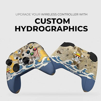 One Peice Custom X-box Controller Wireless compatible with X-box One/X-box Series X/S by DreamController | Proudly Customized in USA with Permanent HYDRO-DIP Printing(NOT JUST A SKIN) (MODDED)