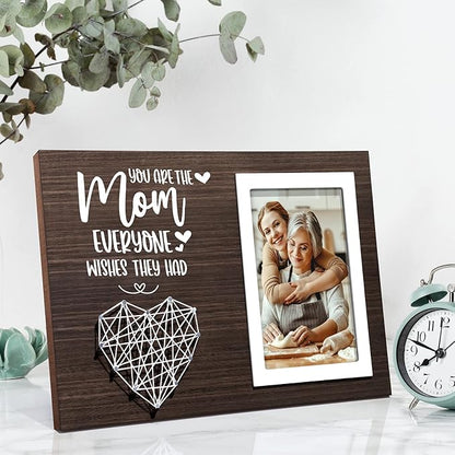 Best Mom Gifts Christmas Gifts for Mom from Daughter Son Kids, Mom Picture Frame Mother-in Law-Gifts New Mom Gifts for Women, Birthday Gifts for Mom Who Has Everything Mom Thanksgiving Gifts-4x6 Photo