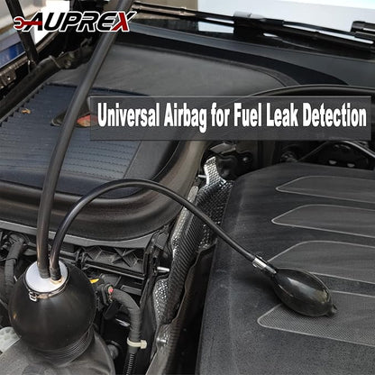 Universal Easy Intake Adapter, Automotive Smoke Machine Bladder, Pipes Fuel Leakage Detector, Smoke Leak Diagnostic Tester for 12V Vehicles