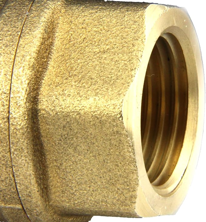 U.S. Solid Motorized Ball Valve- 1" Brass Ball Valve with Standard Port, 9-24V AC/DC and 2 Wire Auto Return Setup